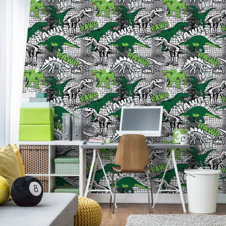 Tapeta Dinozaury Zwierzęta Do Pokoju Młodzieżowego