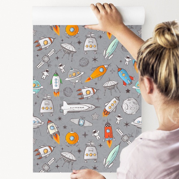 Tapeta Kosmiczne Pojazdy I Gwiazdy