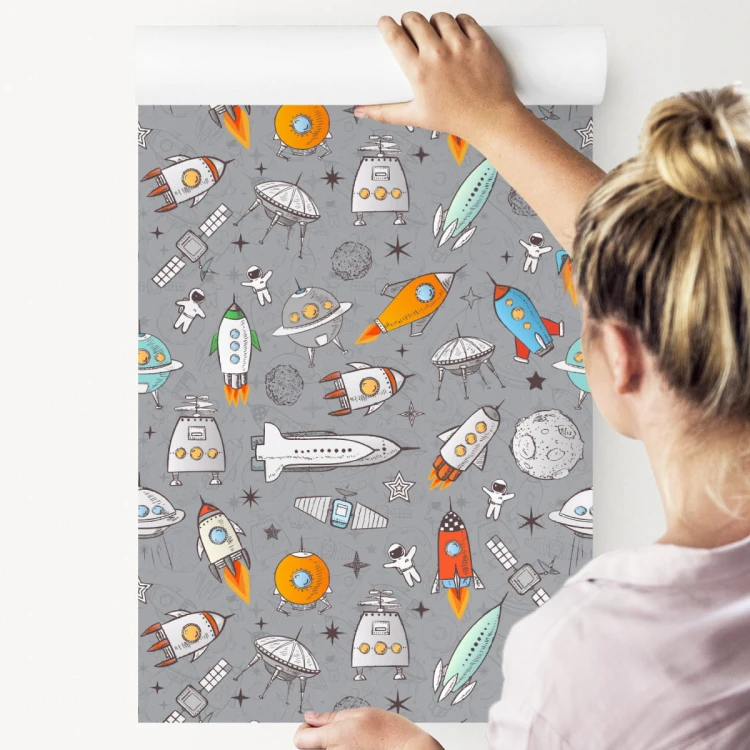 Tapeta Kosmiczne Pojazdy I Gwiazdy