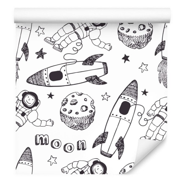 Tapeta Kosmonauci Wśród Gwiazd