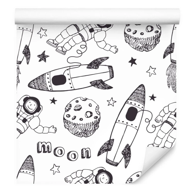 Tapeta Kosmonauci Wśród Gwiazd