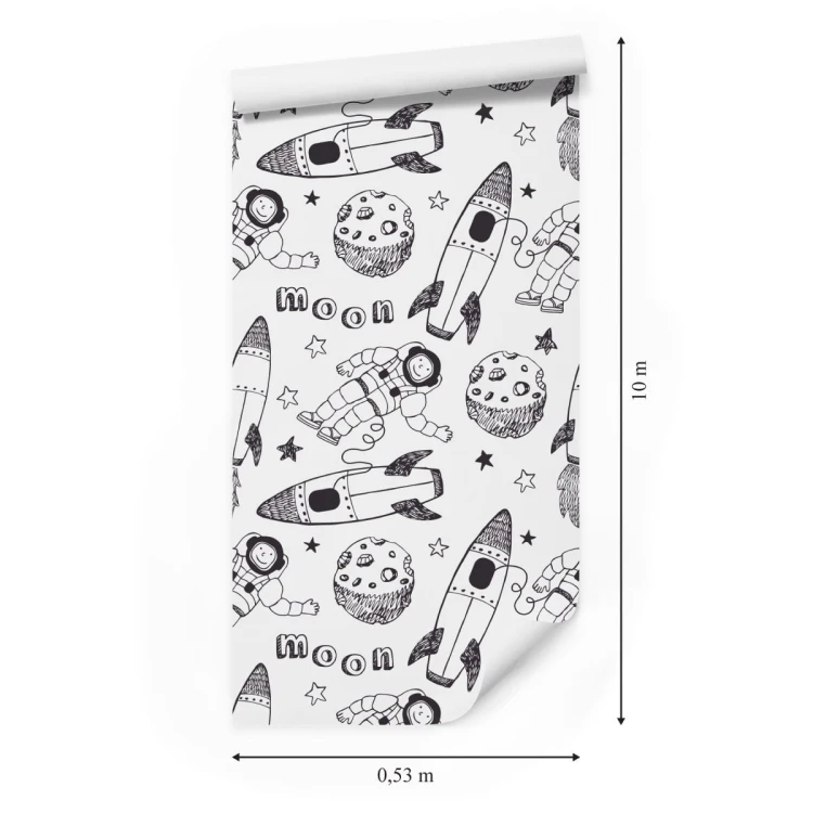 Tapeta Kosmonauci Wśród Gwiazd