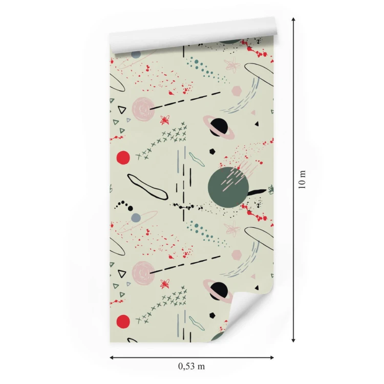 Tapeta Kosmos Styl Skandynawski