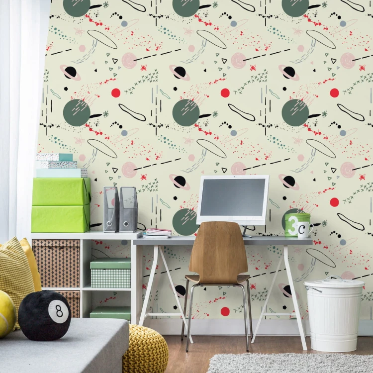 Tapeta Kosmos Styl Skandynawski