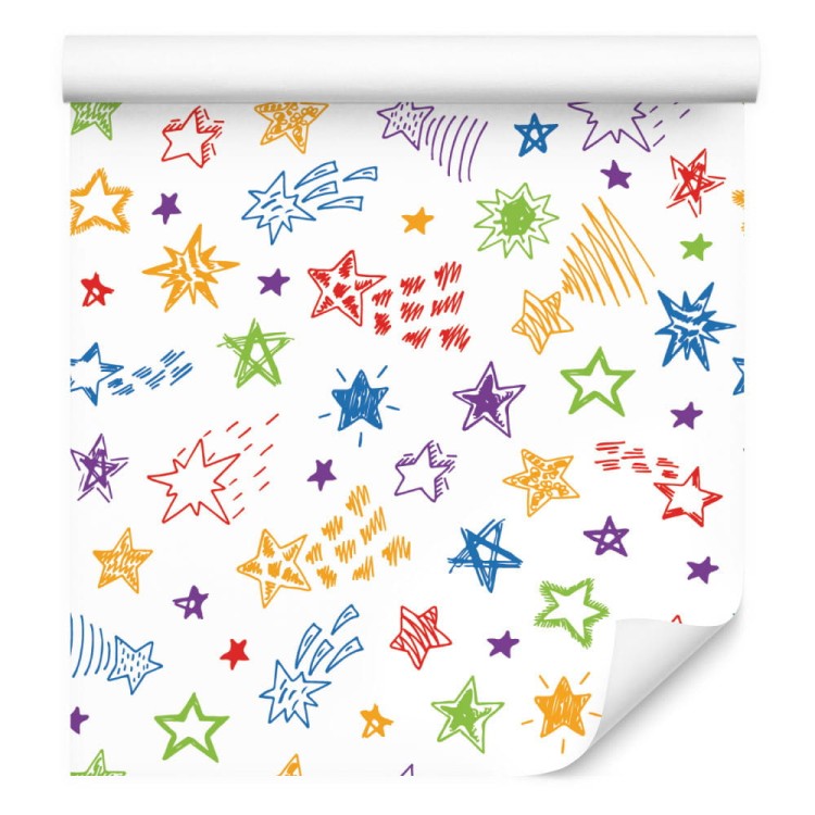 Tapeta Dla Dzieci – Spadające Gwiazdy