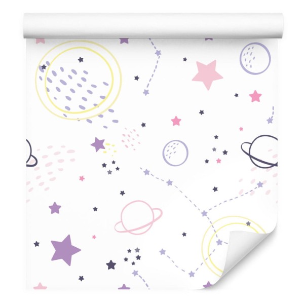 Tapeta Dla Dzieci – Gwiazdki I Planety