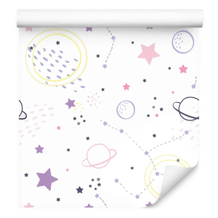 Tapeta Dla Dzieci – Gwiazdki I Planety