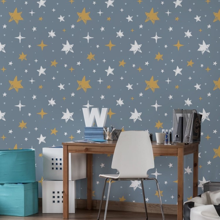 Tapeta Gwiazdki Z Kropkami W Tle