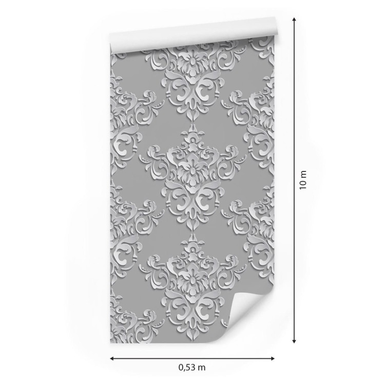Tapeta Optyczna, Do Sypialni, Ornamenty, Efekt 3D