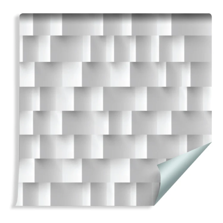 Tapeta Nowoczesny Wzór Geometryczny - Efekt 3D