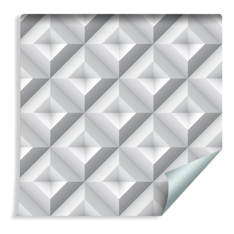 Tapeta Geometryczna Abstrakcja - Efekt 3D