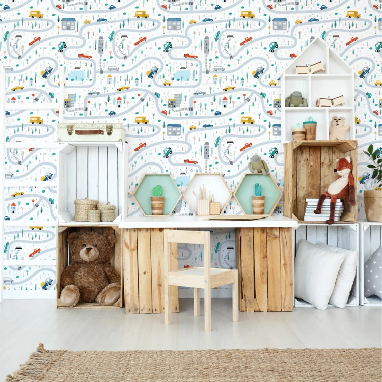 Tapeta Komiksowe Miasteczko