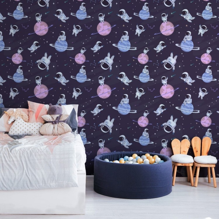 Tapeta Mali Astronauci