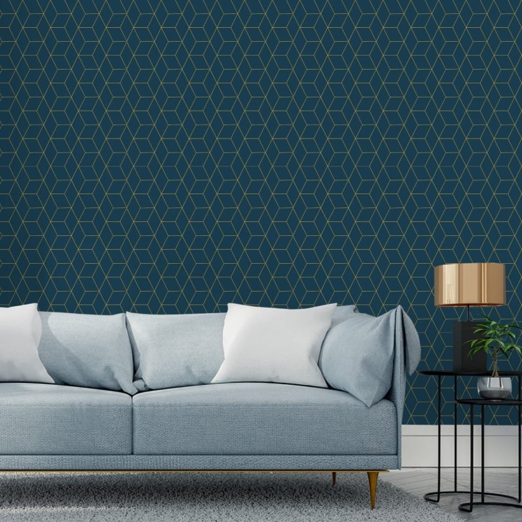 Tapeta Minimalistyczny Wzór W Stylu Art Deco