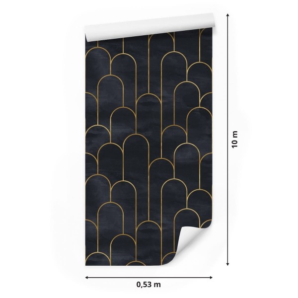 Tapeta Dostojny Wzór W Stylu Art Deco
