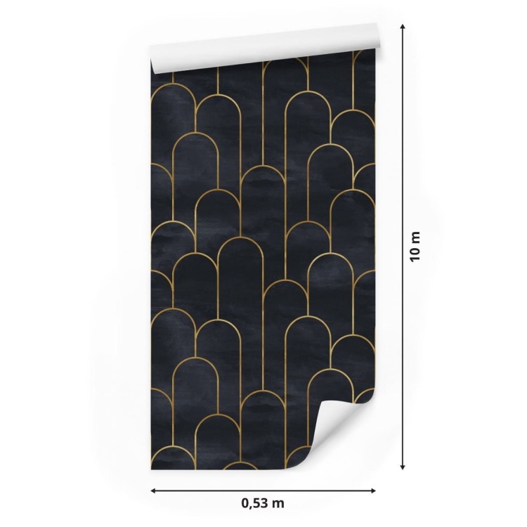 Tapeta Dostojny Wzór W Stylu Art Deco
