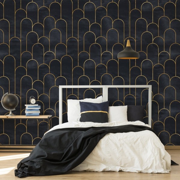 Tapeta Dostojny Wzór W Stylu Art Deco