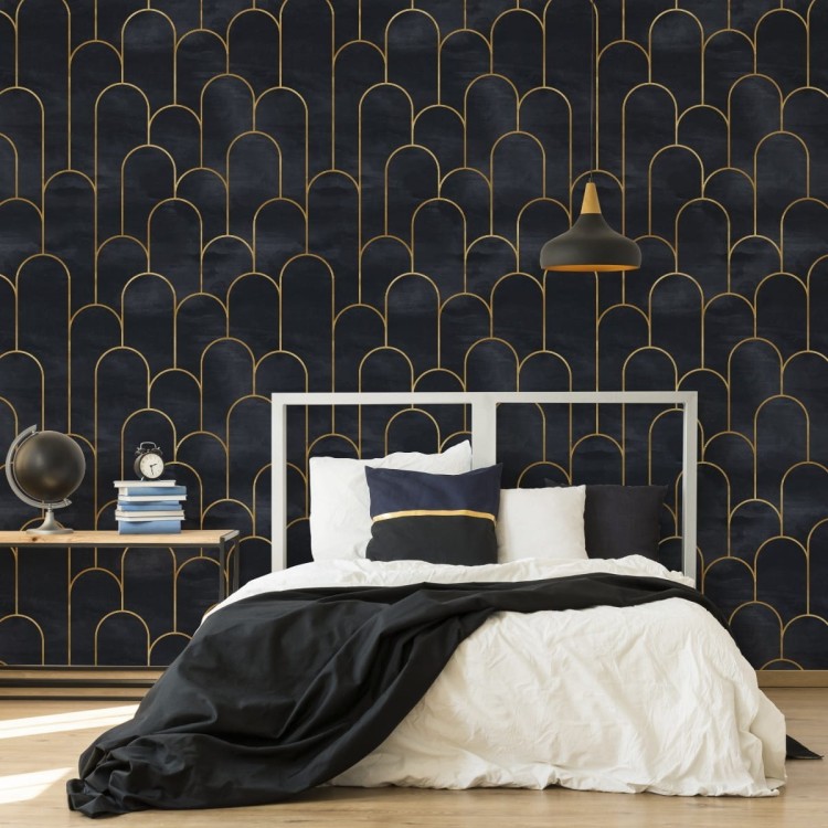 Tapeta Dostojny Wzór W Stylu Art Deco