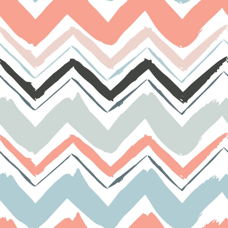 Tapeta Kolorowe Zygzaki