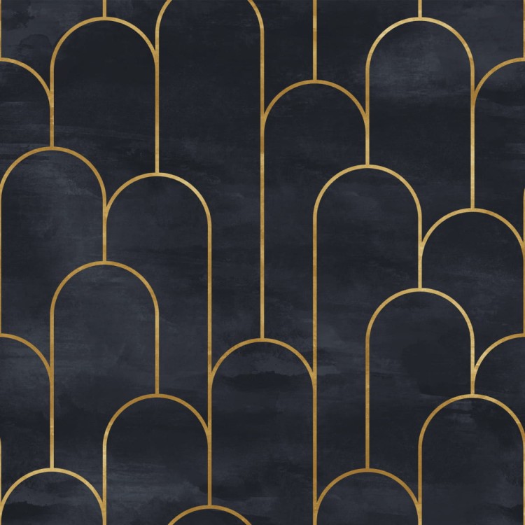 Tapeta Dostojny Wzór W Stylu Art Deco