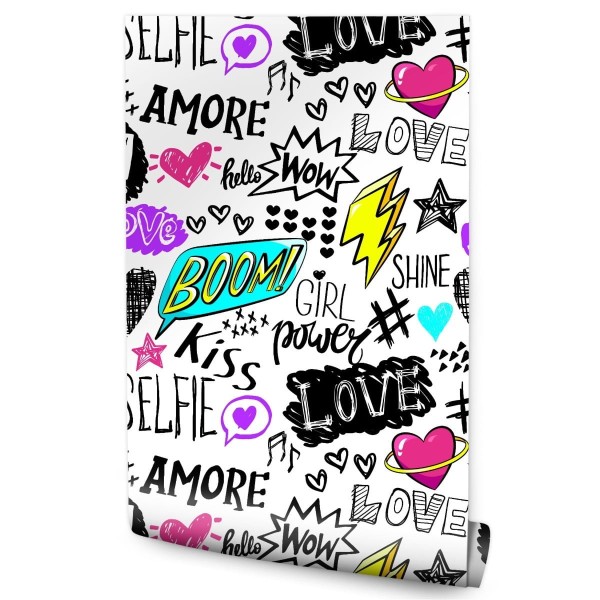 Tapeta Dziewczęce Hasła