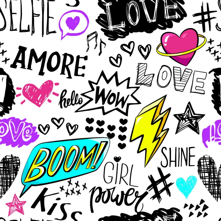 Tapeta Dziewczęce Hasła