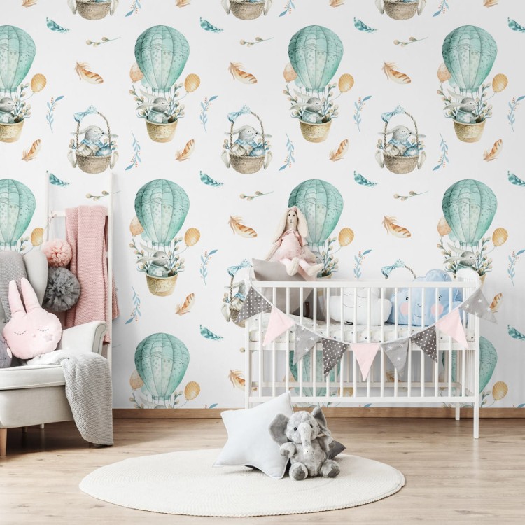 Tapeta Zwierzęta I Balony