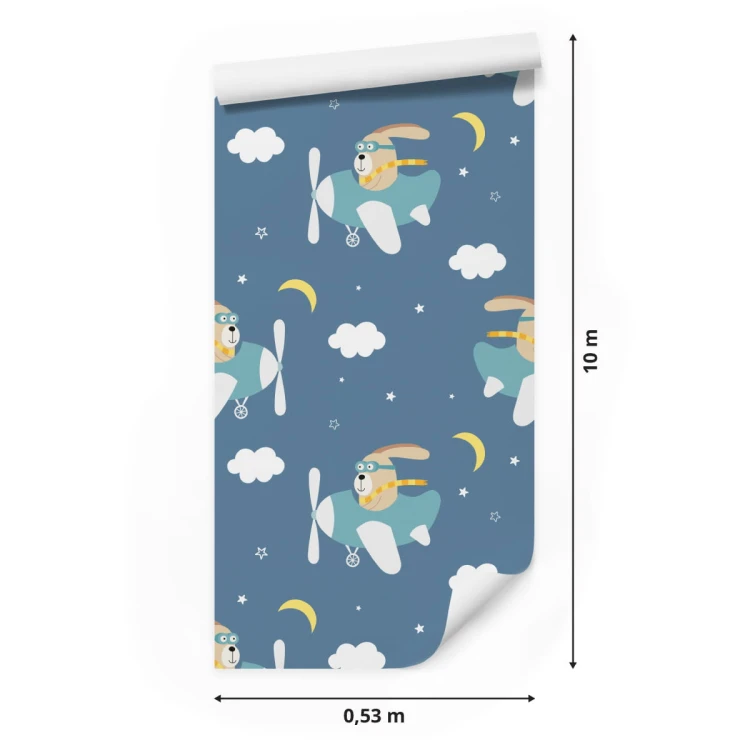 Tapeta Króliki W Samolotach