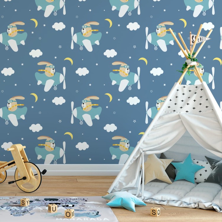 Tapeta Króliki W Samolotach