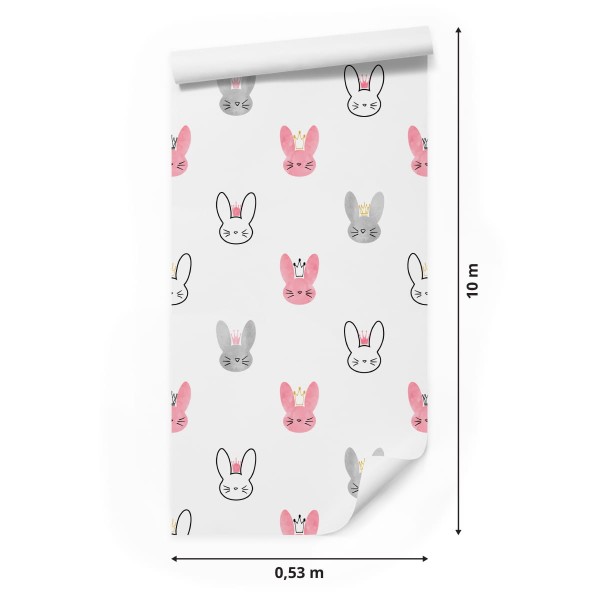 Tapeta Króliki W Koronach