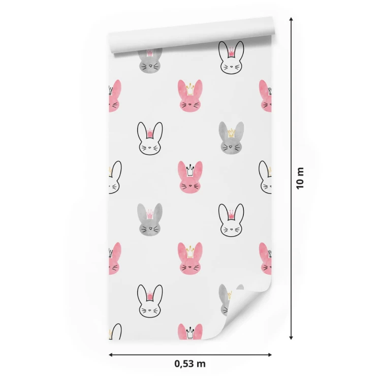 Tapeta Króliki W Koronach