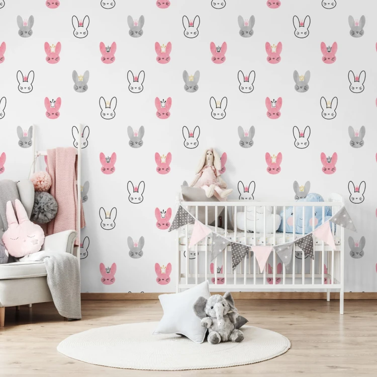 Tapeta Króliki W Koronach