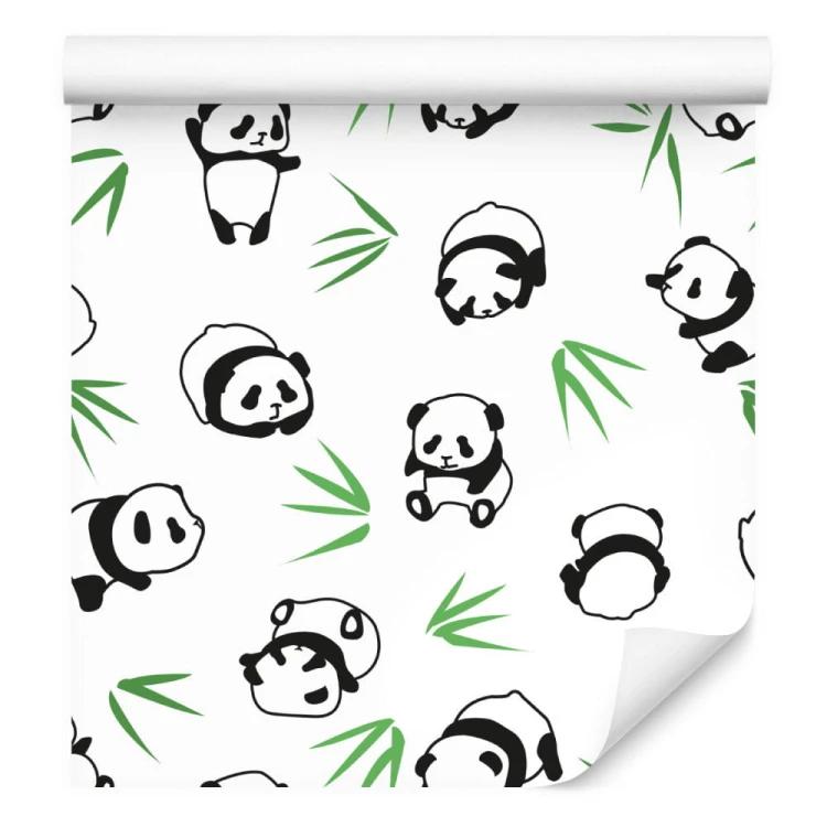 Tapeta Pandy Wśród Zieleni