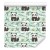 Tapeta Pandy Na Zielonym Tle