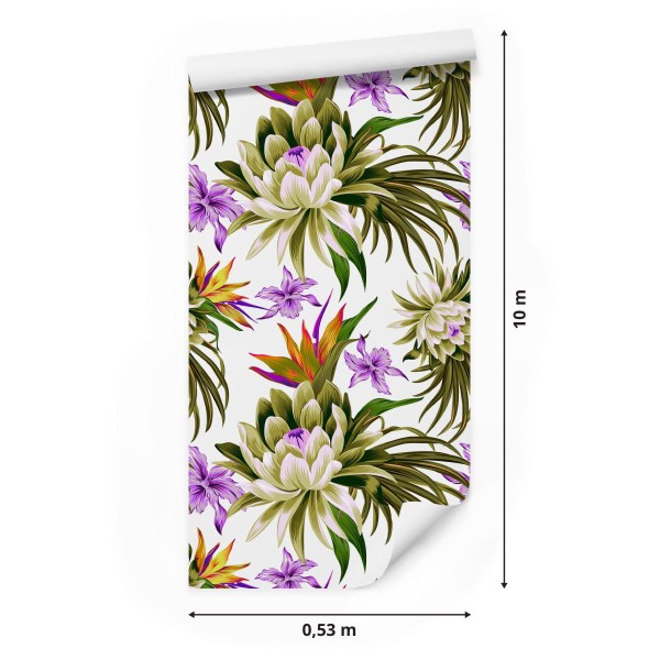 Tapeta Kwiaty Lotosu 3D