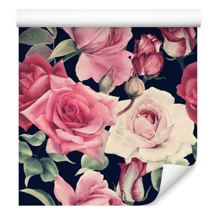 Tapeta Kwiaty Vintage