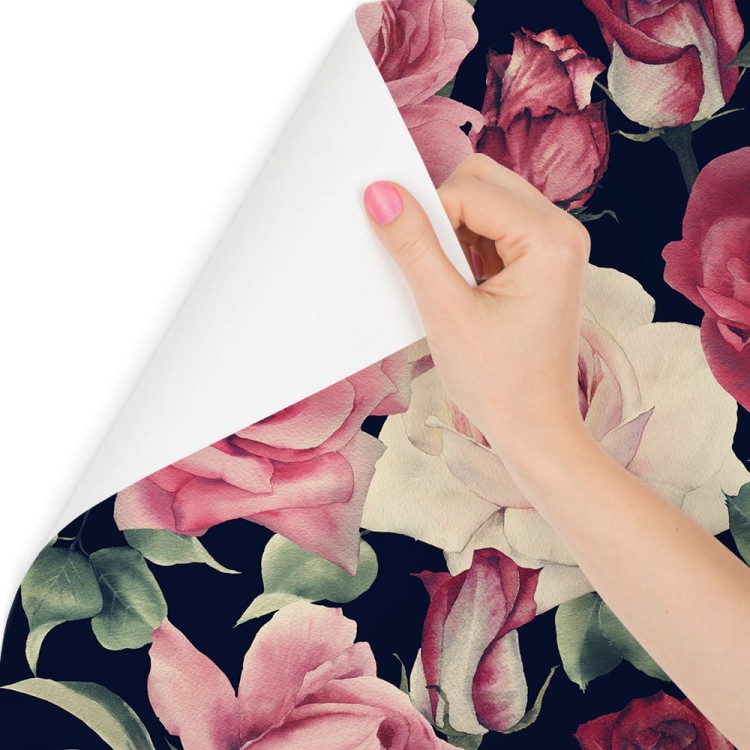 Tapeta Kwiaty Vintage