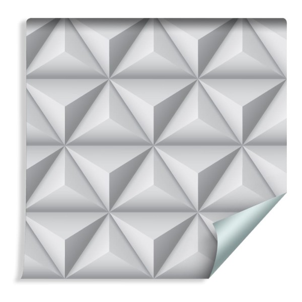 Tapeta Modernistyczne Piramidy - Efekt 3D
