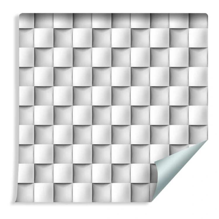 Tapeta Modernistyczna Mozaika - Efekt 3D