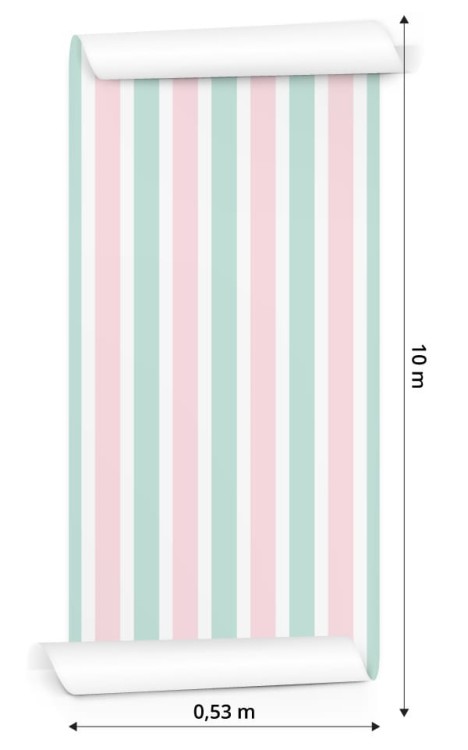 Tapeta Geometryczne Pionowe Paski