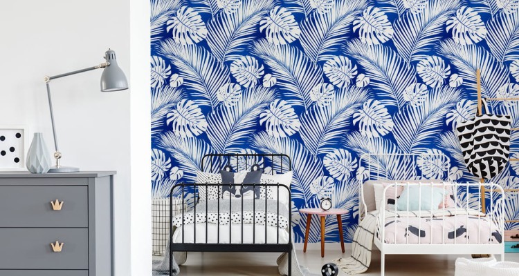 Tapeta Liście Monstera I Palmy