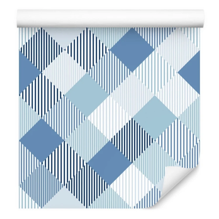 Tapeta Geometryczna-Kolorowe Romby