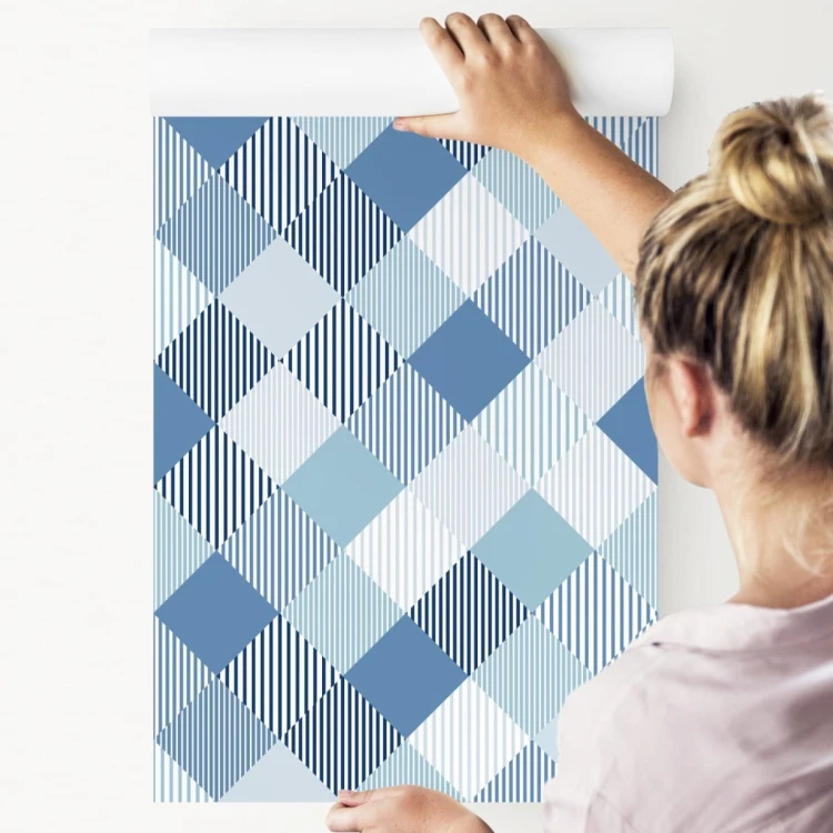 Tapeta Geometryczna-Kolorowe Romby