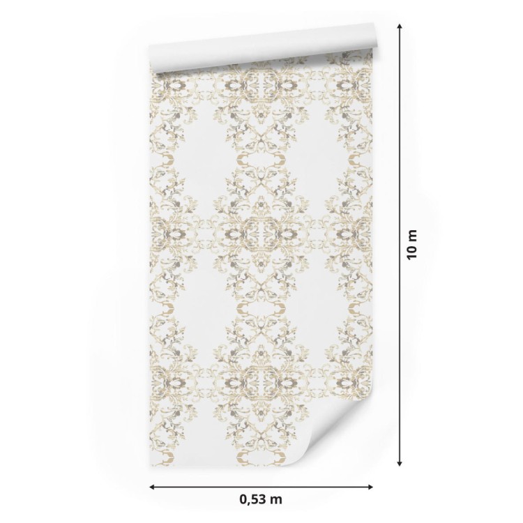 Tapeta Ornamenty W Stylu Barokowym