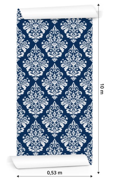 Tapeta Ornamenty W Stylu Barokowym