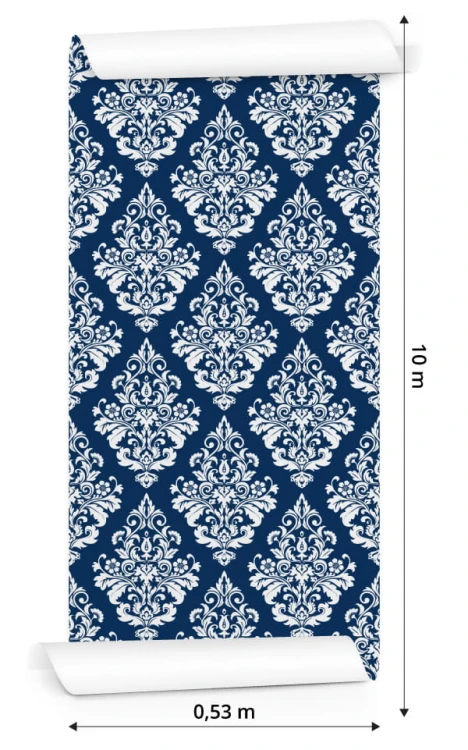 Tapeta Ornamenty W Stylu Barokowym