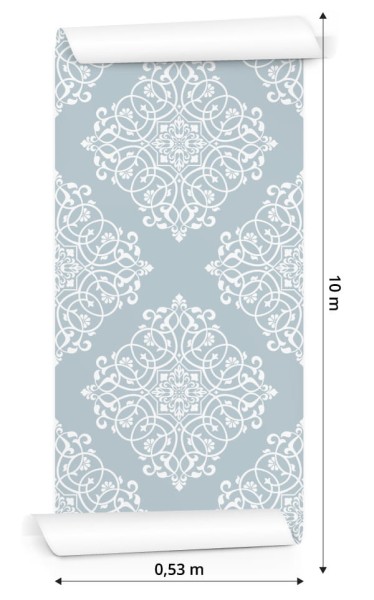 Tapeta Ornamenty W Stylu Barokowym