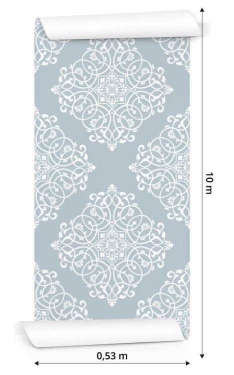 Tapeta Ornamenty W Stylu Barokowym