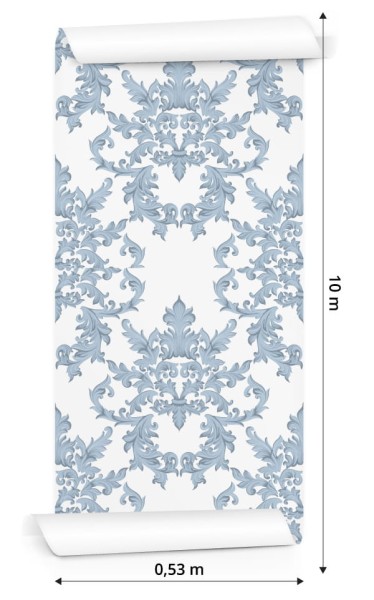 Tapeta Ornamenty W Stylu Barokowym