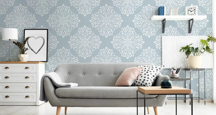 Tapeta Ornamenty W Stylu Barokowym